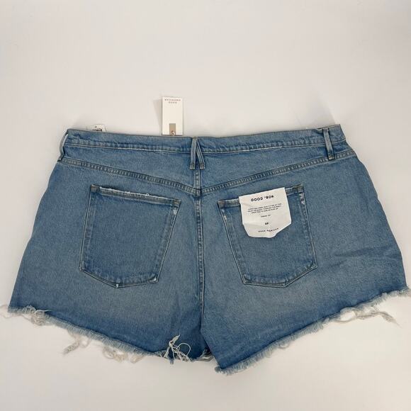 GOOD AMERICAN GOOD 90S SHORT - PLUS SZ 22 - Picture 3 of 6